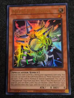 x1 Metal Illusionist - MP25-EN241 - Ultra Rare - 1st Edition Yu-Gi-Oh! M/NM - Image 1
