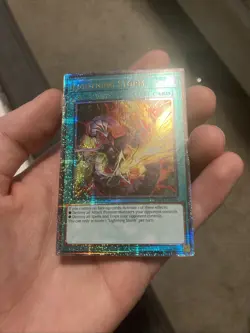 Yu-Gi-Oh Lightning Storm Alternative Art RA04-EN094 1st Edition QCSR damaged - Image 3