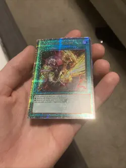 Yu-Gi-Oh Lightning Storm Alternative Art RA04-EN094 1st Edition QCSR damaged - Image 4