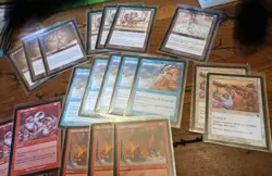 Vintage Magic The Gathering Lot Urza's Destiny 19 Cards Not Foil LP - Image 1