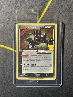 Greninja Gold Star SWSH144 Pokemon Sealed Sword & Shield Promo Card English NM - Image 1