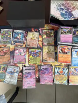 Lot Of 450+ Pokemon Cards from Phantasmal Flames, SIR, Holo, Reverse Holo, Bulk - Image 3