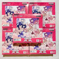 UNION ARENA 100 Girlfriends Who Really Love you 5 Box Card Game Japan #N497 - Image 1