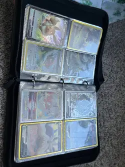 Pokemon Card Binder With 100 Cards And Can Hold Over 100 - Image 5