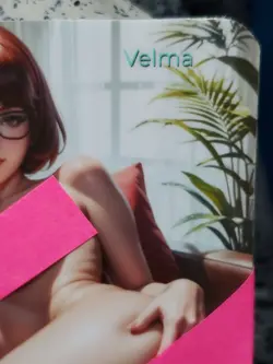 1/1 Only 1 Made Velma Sofa F/N Scooby Doo Lonestar Customs Topless Waifu Card - Image 3