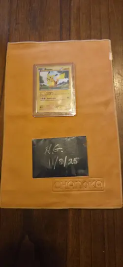 Pokemon Pikachu TCG Black White Holo Card 115/114 Secret Rare - Image 3