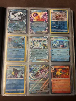Pokemon 70 Card Holographic 360 Total Binder Lot No Dups Mew, Pikachu - Image 3
