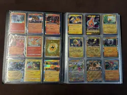 Pokemon 70 Card Holographic 360 Total Binder Lot No Dups Mew, Pikachu - Image 4