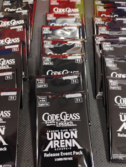 24 Union Arena Code Geass Event Packs and C.C. Winner Card - Image 3