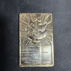 Pokemon 23K Gold Plated Togepi Trading Card 1999 Burger King Limited Edition - Image 2