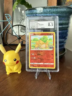 Numel Peelable Ditto Reverse Holo Pokemon Go TCG Card 013/078 CGC 8.5 - Image 1