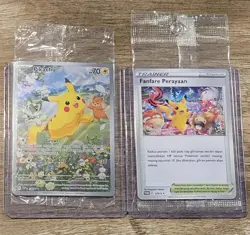 Pikachu SVP 088 2024 Scarlet & Violet Black Star & Fanfare 374/sp Promo Card Lot - Image 1