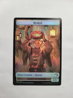 MTG - Bird / Human MID Foil Token #003 - Image 3