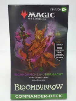 Magic The Gathering MTG Bloomburrow SQUIRRELED AWAY Commander Deck New Sealed - Image 1