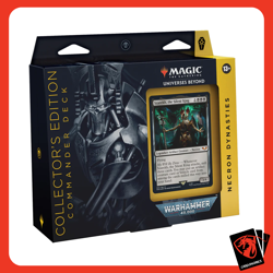 Magic the Gathering Warhammer 40K Necron Dynasties Collector Commander Deck NEW - Image 1
