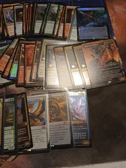 Magic The Gathering Lot Of 70 Rares And Mythics. Commander. Playable. Lands. - Image 5