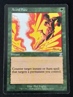 1x MTG Avoid Fate - Timeshifted (TSB) #73 - Magic the Gathering - Image 1