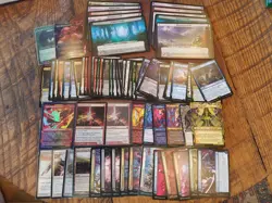 Magic the Gathering TCG Lot of Uncommons, Most New, Total in Description - Image 1