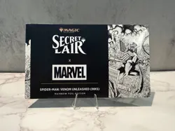 MTG Secret Lair X Marvel Spider-Man: Venom Unleashed (Inks) Rainbow Foil - Image 1