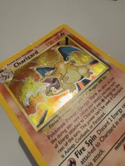 Pokemon TCG Charizard #4/102 Base Set Unlimited Holo Rare WOTC - Image 4