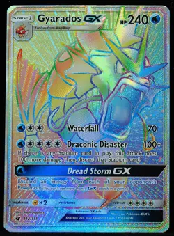 Gyrados GX #112 NM-M Pokemon Card - Image 1
