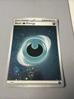 Pokemon TCG * SVE 007 DARKNESS * BASIC ENERGY HOLO * FRESH PK - Image 2