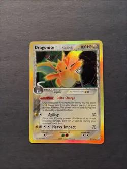 Pokemon TCG Dragonite - 3/113 EX Delta Species - Reverse Holo Rare - Image 1