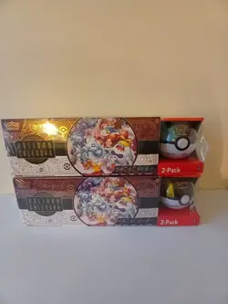 Pokemon TCG 2025 Holiday Advent Calendar Pokeball 2-Pack Costco Bundle Sealed - Image 3