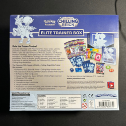 Pokemon TCG Chilling Reign ETB - Shadow Rider Calyrex * Small Tear In Plastic* - Image 2