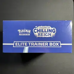 Pokemon TCG Chilling Reign ETB - Shadow Rider Calyrex * Small Tear In Plastic* - Image 4