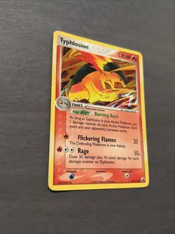 Pokemon TCG Typhlosion - 17/115 EX Unseen Forces - Holo Rare Great Condition - Image 3