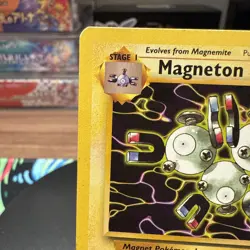 Magneton 26/62 Fossil Rare - LP/MP - Vintage Pokemon TCG - US Seller - Image 3