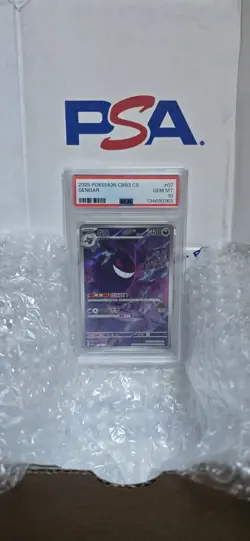 * PSA FRESH * POKEMON SIMPLIFIED CHINESE CBB3 C-GEM PACK VOL 3 #07 GENGAR PSA 10 - Image 5