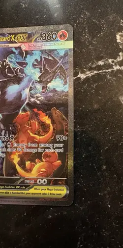 Mega Charizard X EX SIR 125/094 Phantasmal Flames English Pokemon TCG Pack Fresh - Image 4