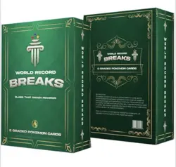 WORLD RECORD BREAKS: GUINNESS POKEMON BOX 5 SLABS INCLUDING 1/1 GUINNESS SLAB - Image 2