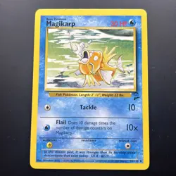 Magikarp 50/130 Pokemon Base Set 2 Unlimited Vintage LP - Image 1