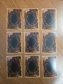 1996 Yu-Gi-Oh 9 Card Lot, 1st Edition/limited Edition Cards - Image 2