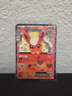 Flareon EX RC6-32 Generations: Radiant Collection Holo Pokemon Card - Image 1