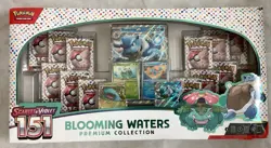 Pokemon Scarlet & Violet 151 Blooming Waters Premium Collection Box Trading Card - Image 1