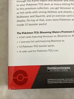 Pokemon Scarlet & Violet 151 Blooming Waters Premium Collection Box Trading Card - Image 4