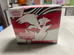 NEW SEALED Pokemon TCG WHITE FLARE ETB Elite Trainer Box Pokemon Trading Cards - Image 3