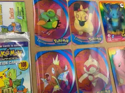 Lot 6X 2004 Pokemon Panini Action Cards Advanced Booster Pack Lenticular - Image 3