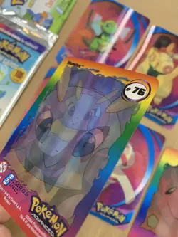 Lot 6X 2004 Pokemon Panini Action Cards Advanced Booster Pack Lenticular - Image 5