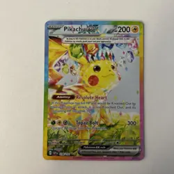 Pikachu EX 238/191 SIR Pokemon Card English Surging Sparks 2019 TCG CCG Full Art - Image 1