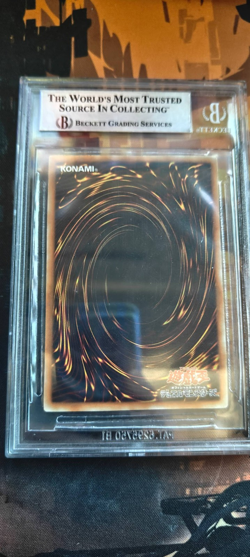 Beckett 9 Black Rose Dragon Ghost / Holographic Rare CSOC-JP039 Graded Card - Image 2