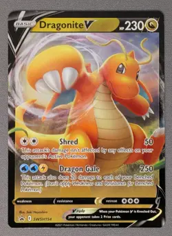 Dragonite V - Promo SWSH: Sword & Shield Promo Cards SWSH154 NM - Image 1