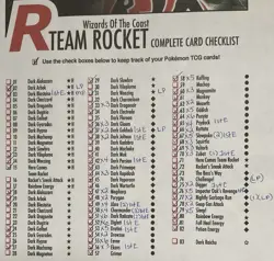 Pokemon Team Rocket WOTC 141 Cards 59/82 In Set 1st Edition Dark Blastoise Holo - Image 5