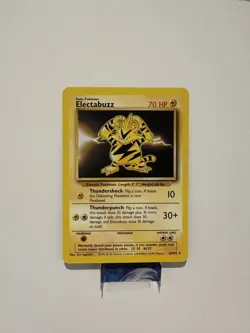 Pokemon Card - Electabuzz 20/102 1999-2000 Base Set Rare WOTC - Image 1