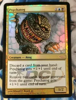 Psychatog FOIL MTG Magic Player Rewards DCI Multi-Color Creature MP-HP x1 SC1 - Image 2