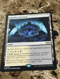 RESTLESS FORTRESS Magic MTG Wilds of Eldraine - Image 1